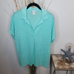 Chico's Blouse Womens 1‎ (Medium)